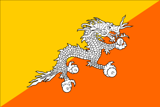 Flag of Bhutan
