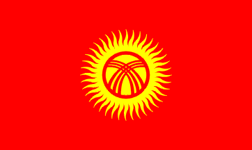 Flag of Kyrgyzstan