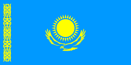 Flag of Kazakhstan