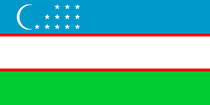 Flag of Uzbekistan